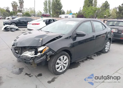 2014 Toyota Corolla Le z USA, uszkodzony, nr VIN 5YFBURHE0EP076364
